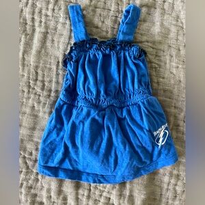 Tampa Bay Lightning hockey infant tank dress size 0-3 month baby girl onesie